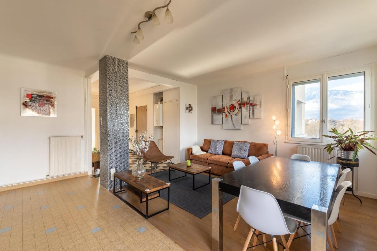 Appartement des 4 Saisons, 80m², 6P, lumineux et traversant Grenoble Extérieur photo