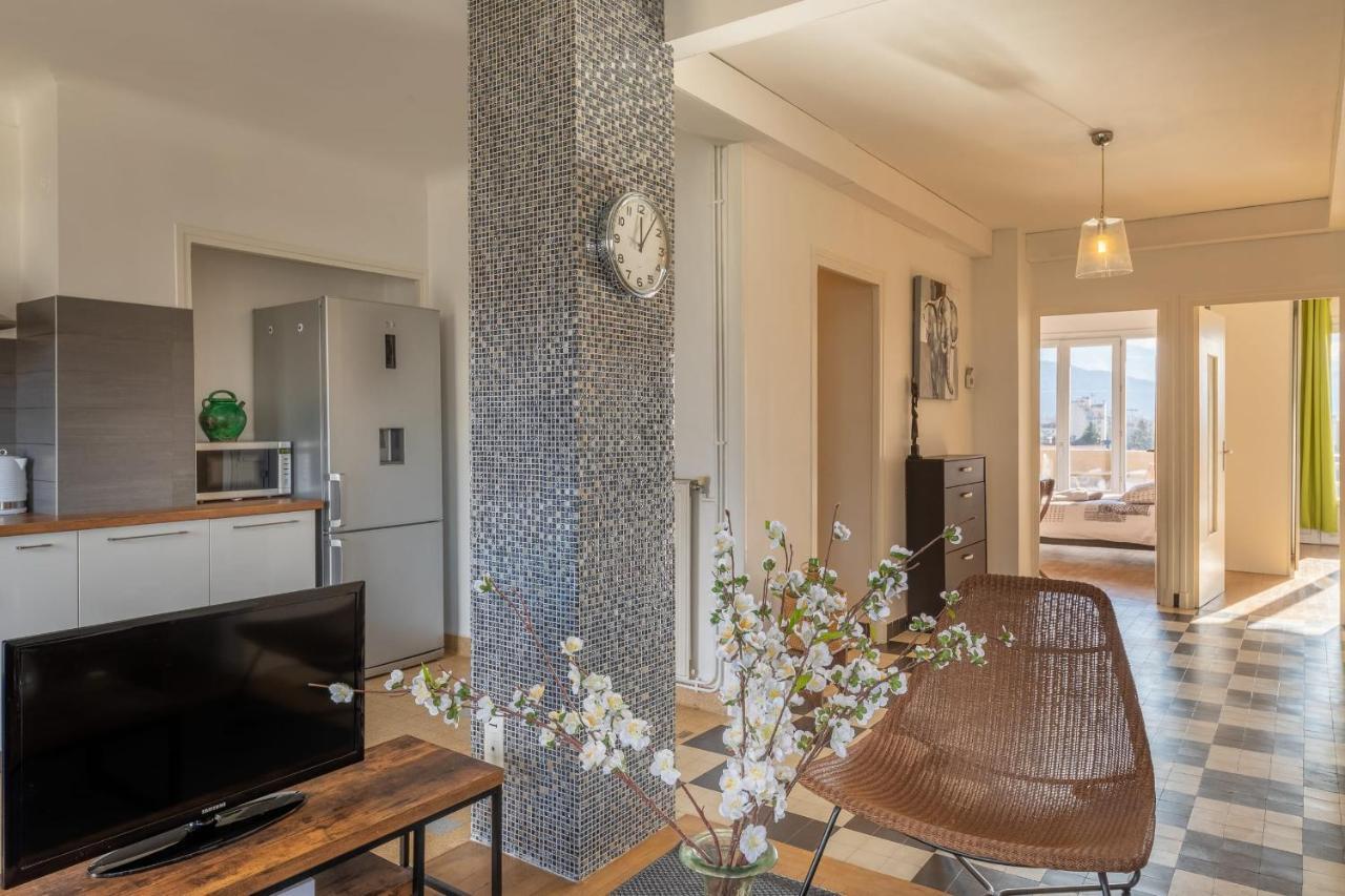 Appartement des 4 Saisons, 80m², 6P, lumineux et traversant Grenoble Extérieur photo
